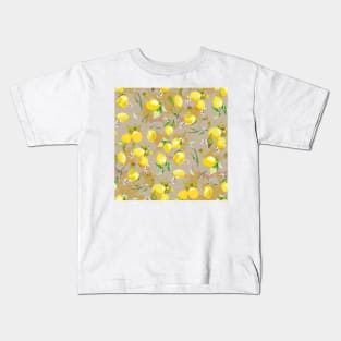 Watercolor lemons 3 Kids T-Shirt